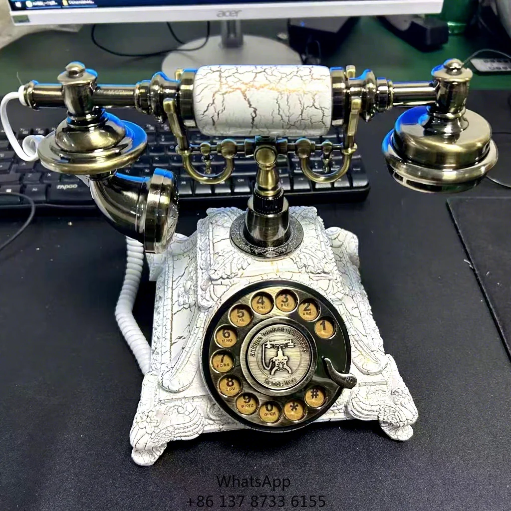 

Vintage Audio Guestbook Phone For Telephone Booth Recording Audio Guest Book For Wedding Events Decorations