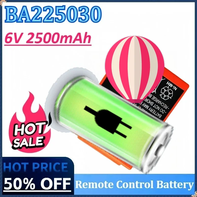 

BA225030 6V 2500mAh Battery Pack for Remote Control Lithium High Quality Battery Accessories Rechargeable Battery