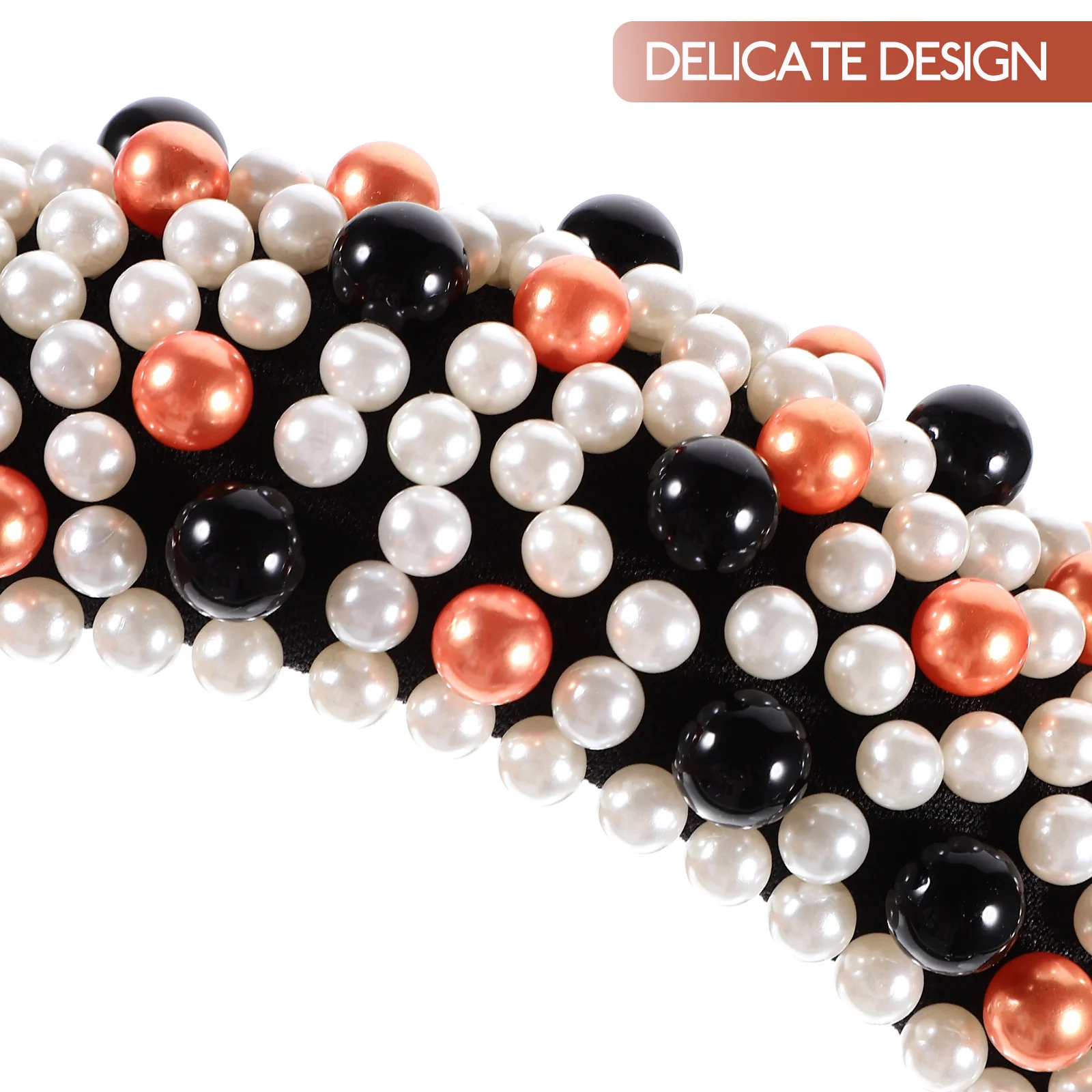 

Pearl Headband for Women Elegant Wide Hair Band Lightweight Stylish Accessory for Travel Daily Wear Women Headbands