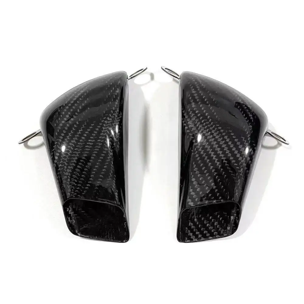 100% Carbon Fiber Motorcycle Front Brake Air Duct Caliper Radiator Cover For BMW S1000R S1000RR M1000R M1000RR HP4 S1000XR view 2
