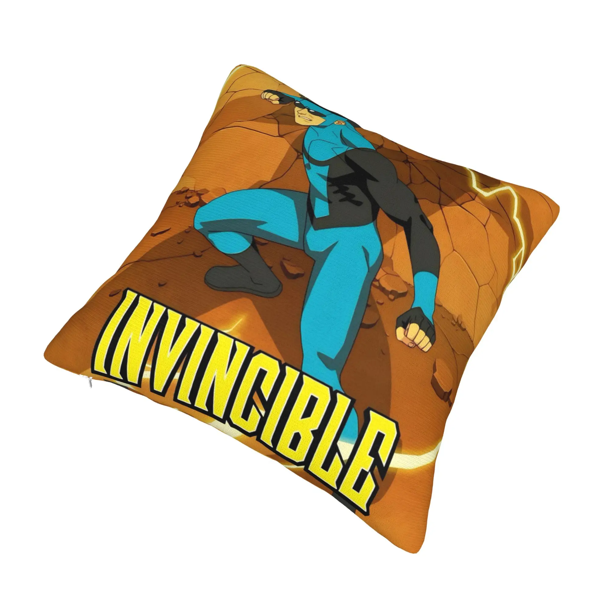 Decorative Pillow Covers Invincibles Comic Merch Car  Throw Pillow Case Cover Square Multi Size