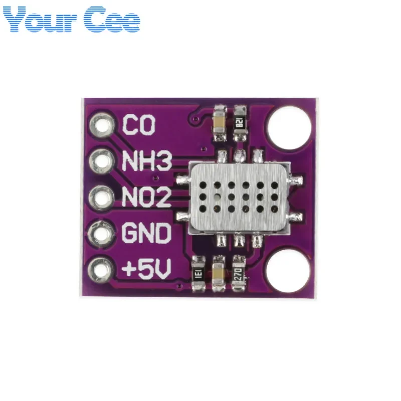 2pcs/1pc MICS-6814 Nitrogen Carbon Gas Sensor Air Quality CO NO2 NH3 TGS2600 CCS811 BME680 Temperature Humidity Height Detection
