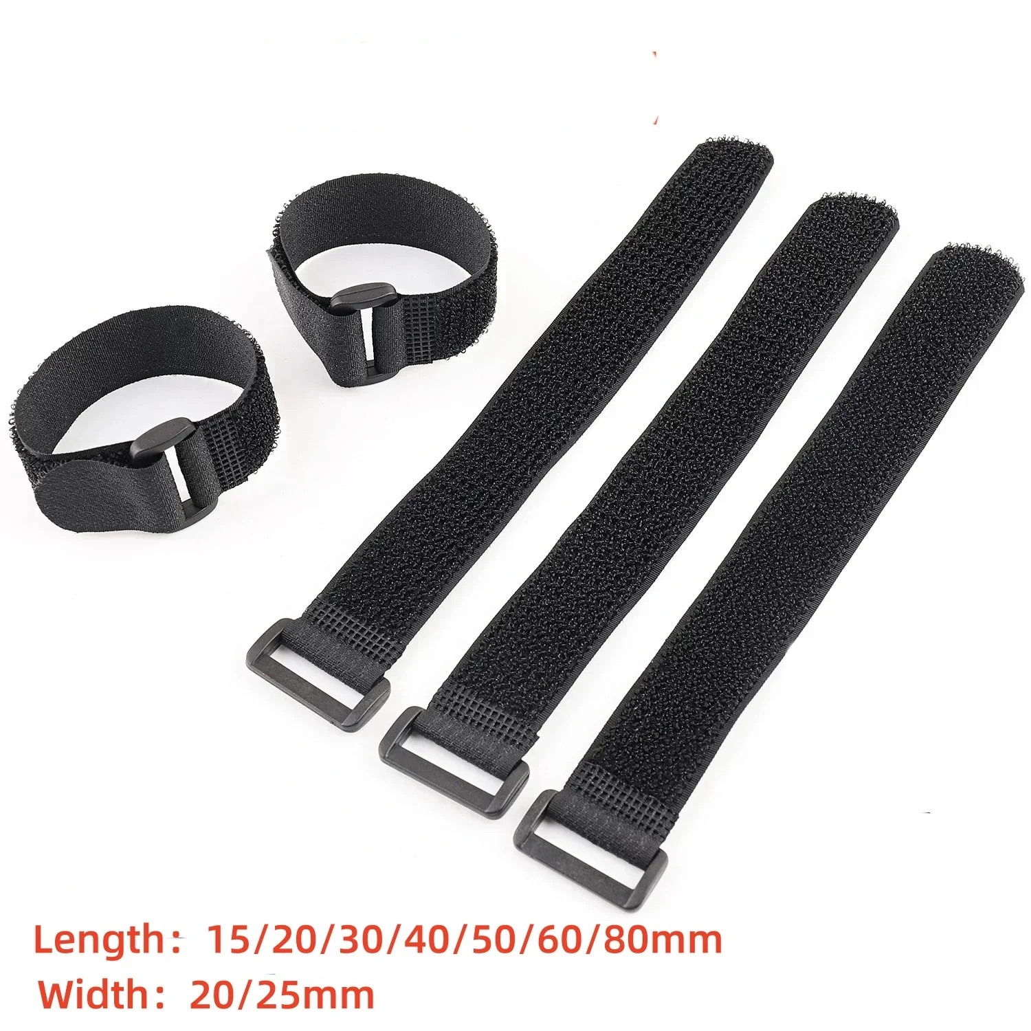 10~50 Pcs Self Adhesive Reusable Cable Tie Nylon Fastener Hook and Loop Strap Cord Ties PC TV Organizer 30cmx2cm