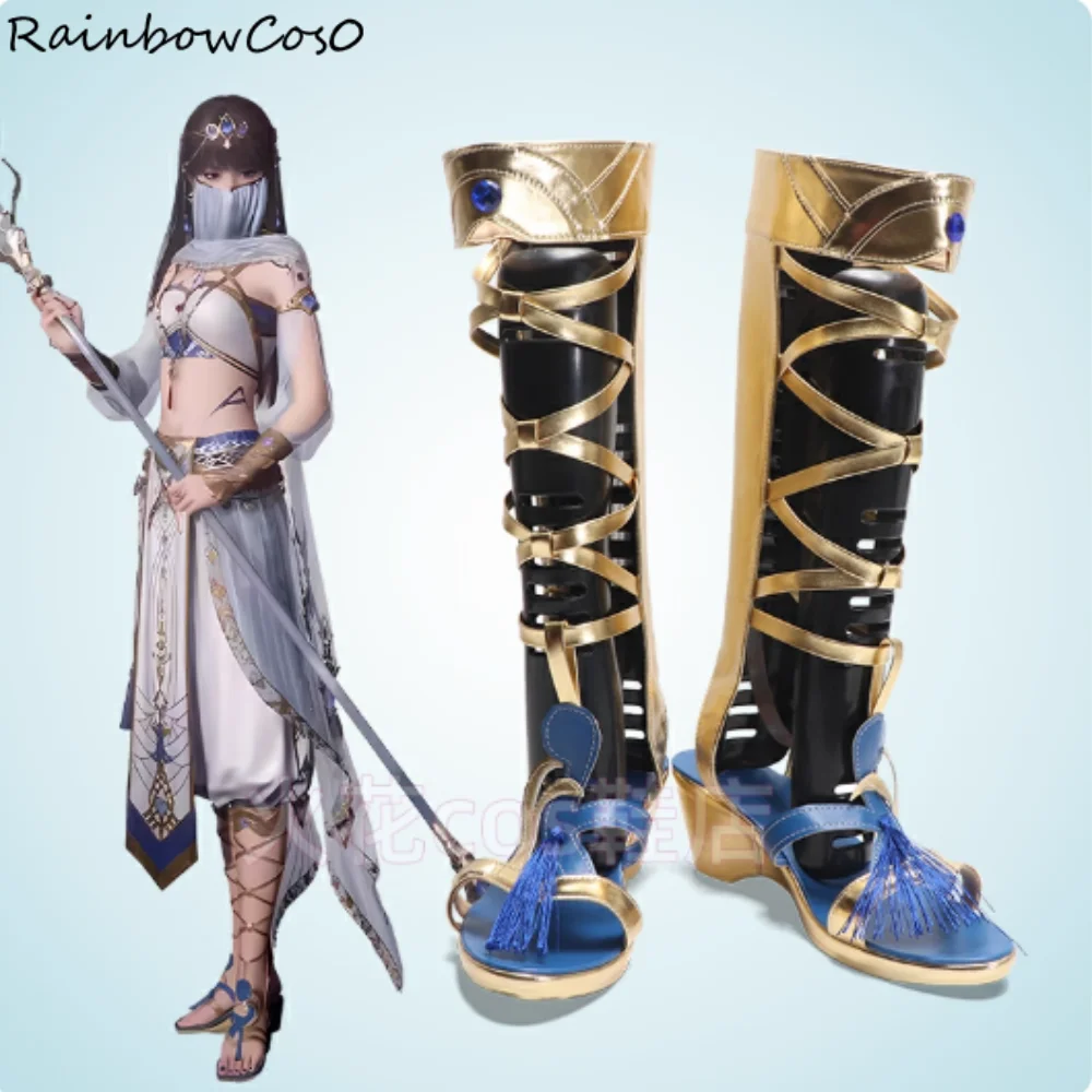 

Rafayel Love and Deepspace Обувь для косплея Сапоги Игра Аниме Вечеринка Хэллоуин RainbowCos0 W5311