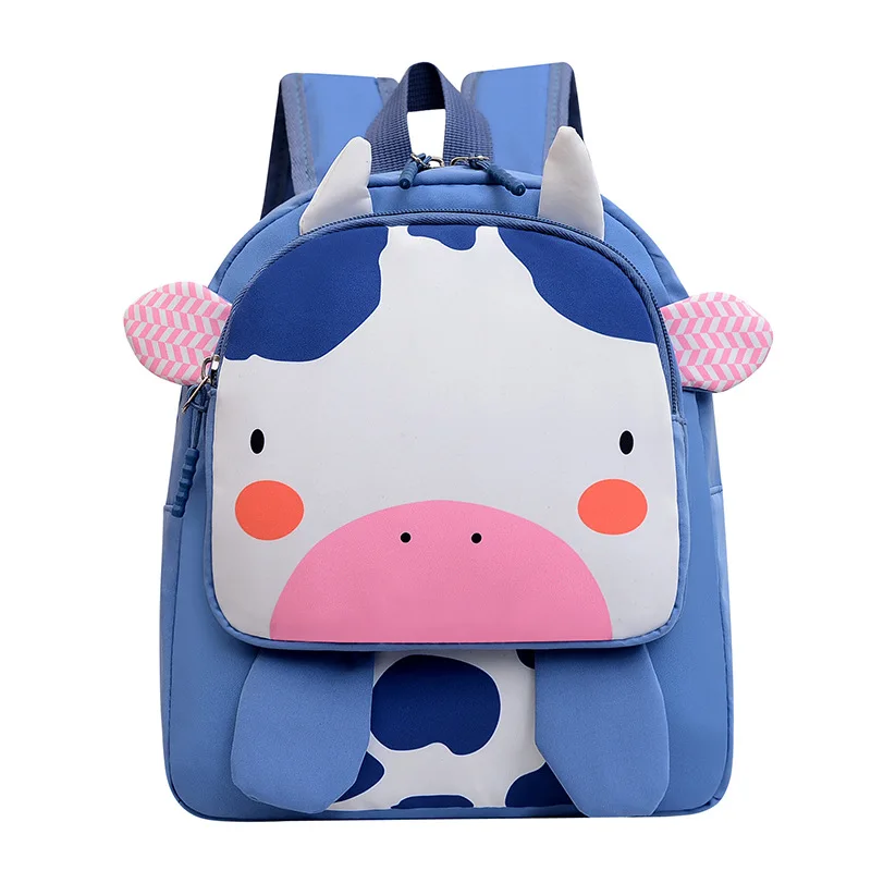 Kindergarten Fashion Cartoon Three Dimensional Schoolbag Leisure Children\'s Backpack Large Capacity Boys and Girls\' Snack Bag