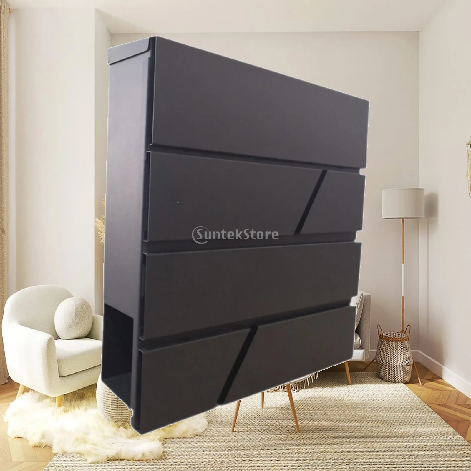 Wall Mount Mailbox Locking Mailbox for Newspapers Daily Letters Office