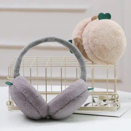 Faux Rabbit Fur Fexible Adjustable Plush Earmuff Baby Cache Oreilles Child Ear Muffs Earmuffs For Girls Warmers Winter H301