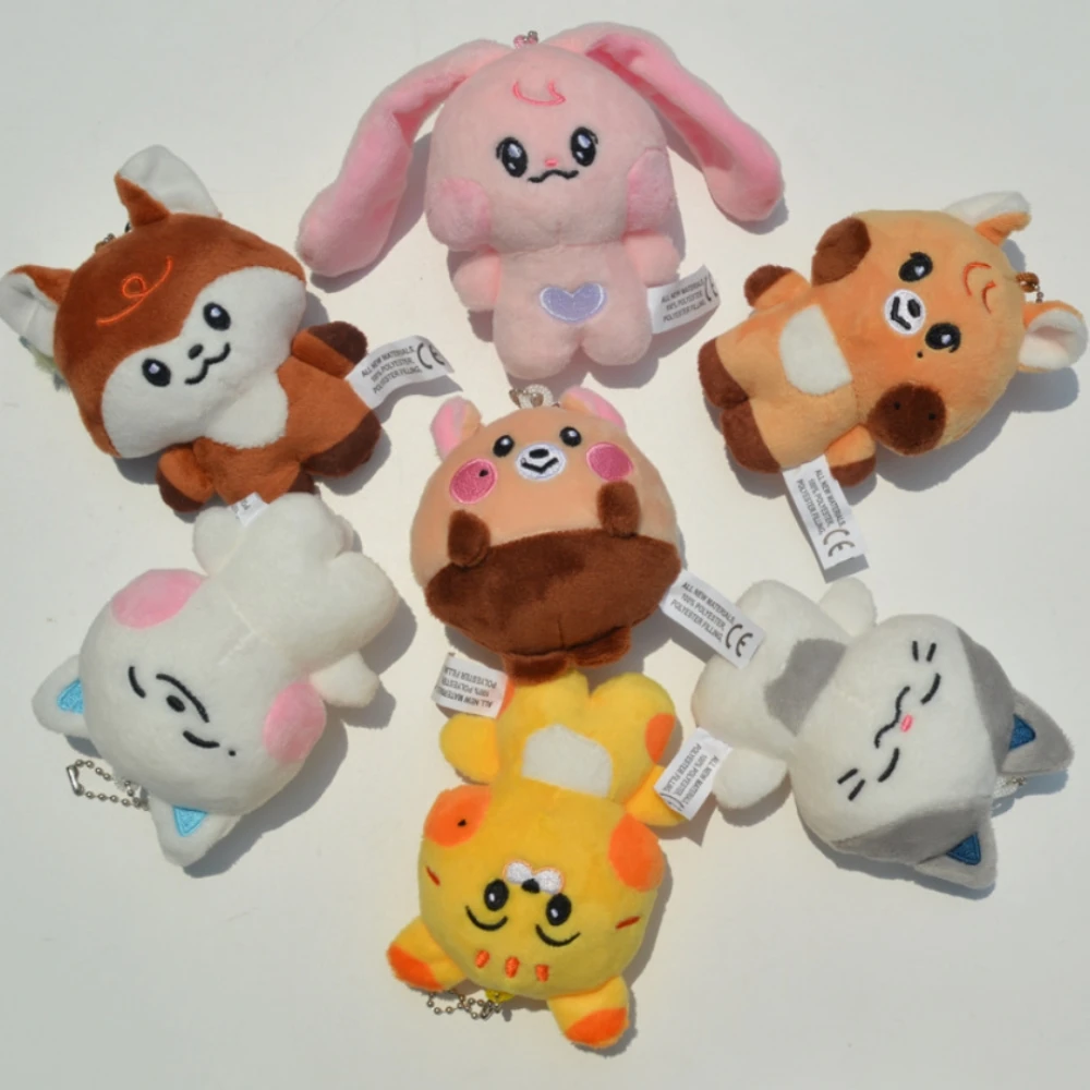 

1/7 шт. KPOP Haechan Jeno Mark брелок с персонажем Haechan Jisung Chenle Renjun милый мультяшный брелок для фанатов сумка Декор для ключей