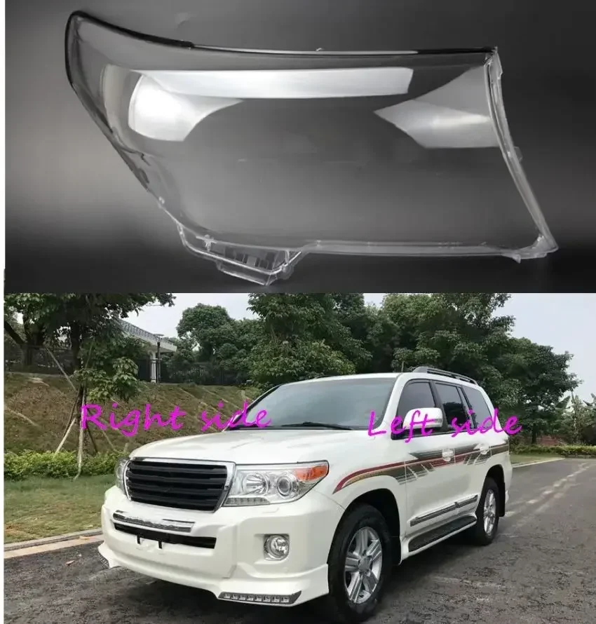 

For Toyota Land Cruiser 2012 2013 2014 2015 Car Headlight cover Headlamp Lens Auto Shell Cover