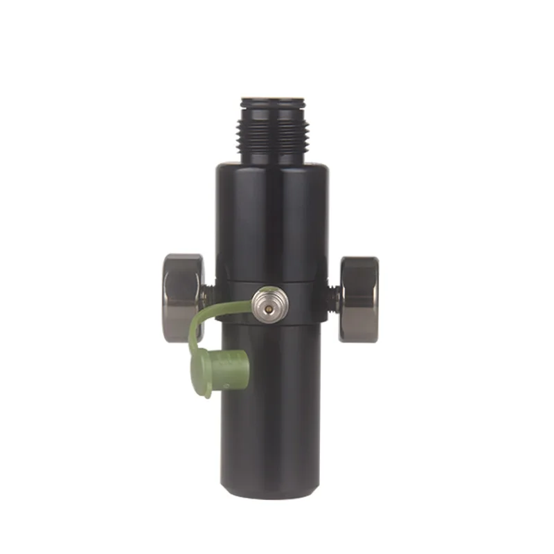 Imagem -04 - Cilindro de Gás Recarga Adaptador de Enchimento Válvula Reguladora de Pressão Paintball Sodastream para Mergulho a ar Soft Hpa Aquarium Tank Fittings