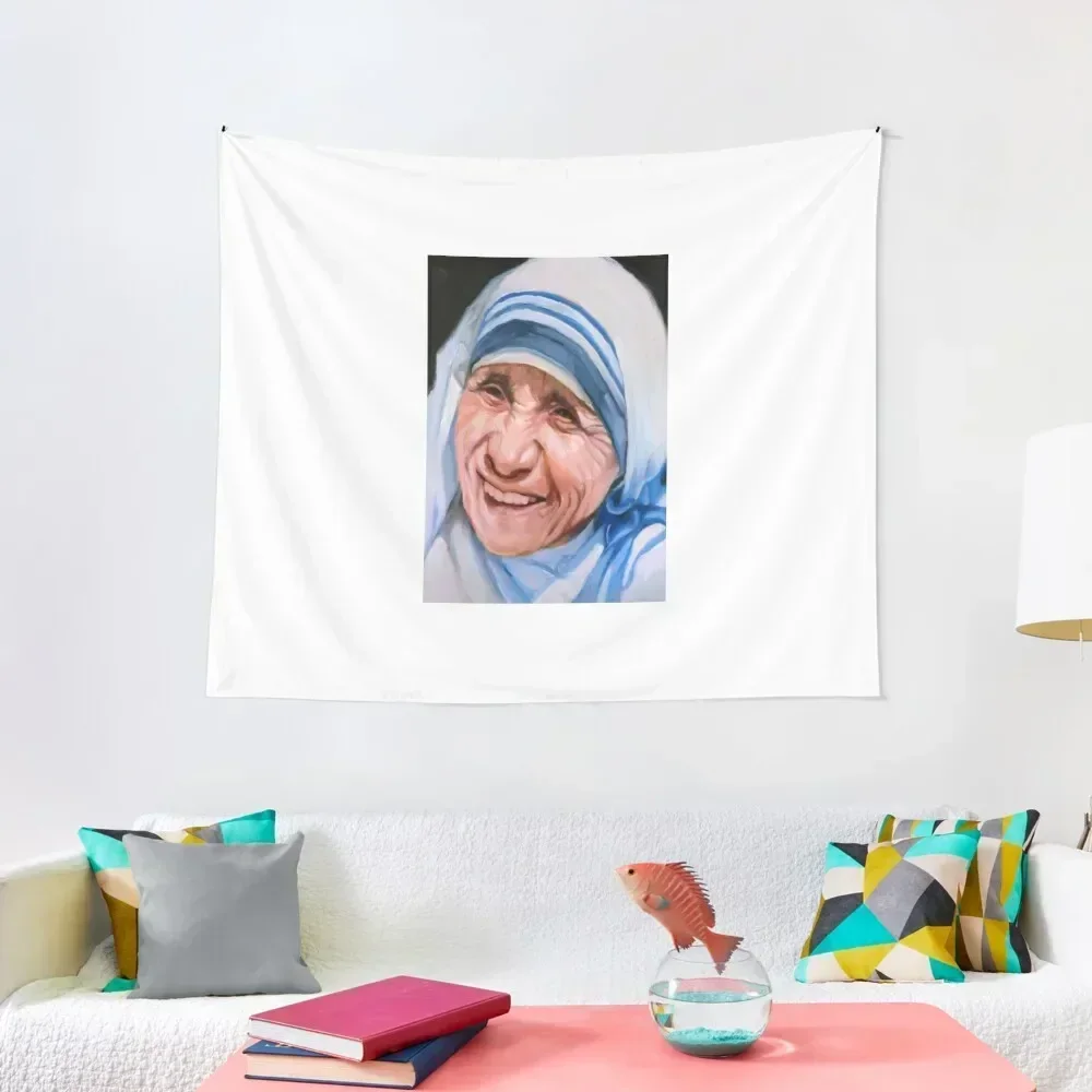 

Mother Teresa Tapestry Tapete For The Wall Home Decoration Accessories Tapestry