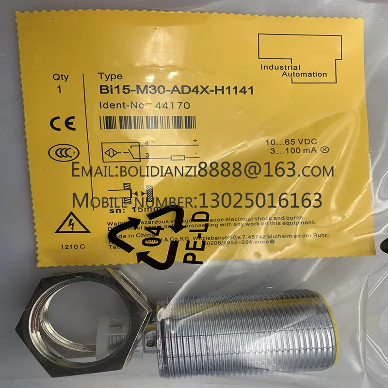 

Новый датчик приближения BI15-M18E-AD4X-H1141 BI15-M18E-RD4X-H1141В наличии