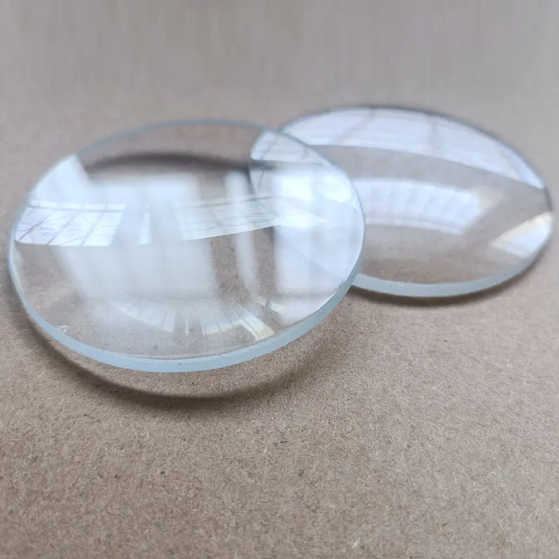 2 Stück Quarz Plano Konvex linse optische LED Kondensator DIY Teleskop linse 18/19/23//50mm Lupe Ersatz glaslinsen – Detail 4