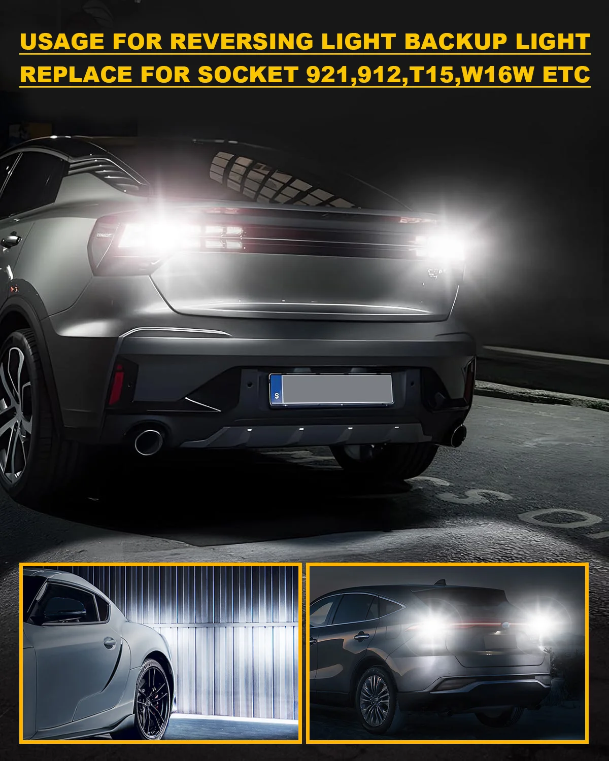 2 قطعة W16W T15 LED T16 لمبة Canbus خطأ الحرة احتياطية عكس Led 921 912 LED لمبات لمقعد الحمراء MK2 إيبيزا MK5 KJ 2017-2020