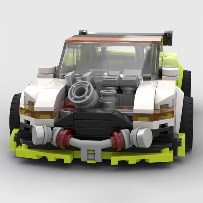 Stadsauto Snelheidskampioen Model MOC Bouwstenen Sportwagen RS3 Modulaire Technologie Geschenken Vakantie Monteer Kinderen Speelgoed Pak