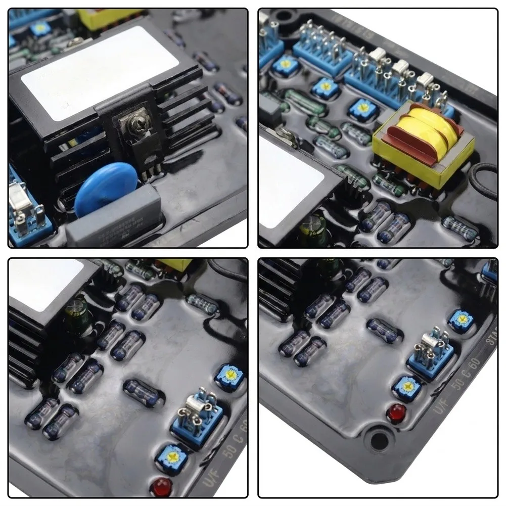 For brushless Generator FD440 Automatic Voltage Regulator Maintains Consistent Output Voltage Robust ABS Construction