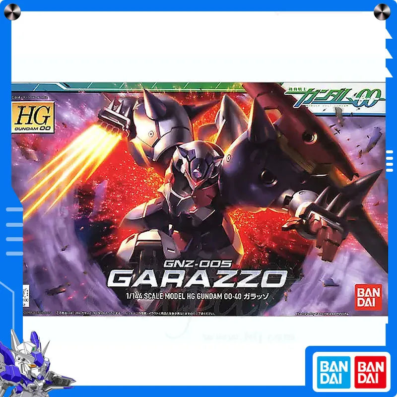 オリジナルバンダイガンダム 00 (ダブル O) 1/144 HG GNZ-005 ガラッツォアニメアクションフィギュア組み立てモデル収集装飾品フェスティバルギフト