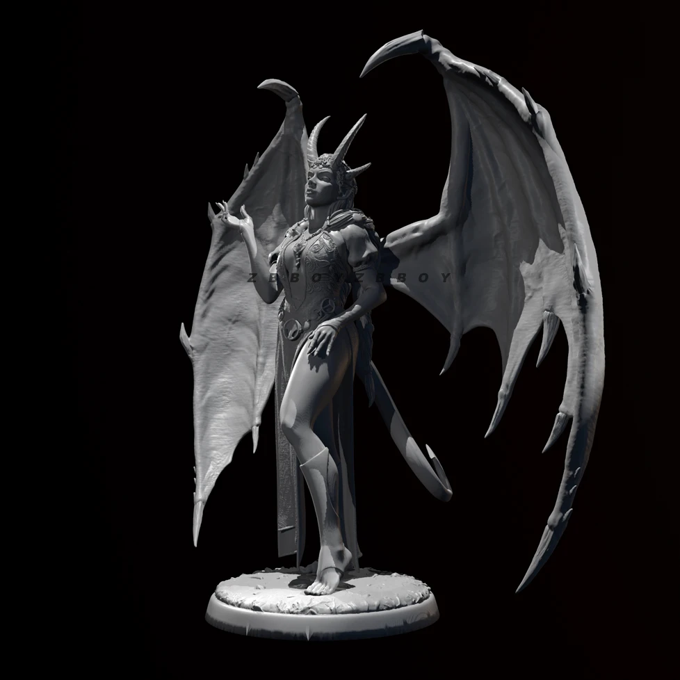 The height of man 38mm 50mm 75mm Resin model kits figure beauty colorless and self-assembled （3D Printing ） TD-6581/3D