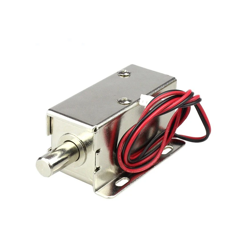 12V Of 24V Dc Mini Elektrische Metalen Kleine Bout Slot Magnetisch Voor Lade Locker Kast