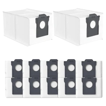 Sacs à poussière pour aspirateur robot Dreame, grande capacité, 3 L, X30 Ultra, X40 Ultra, L10s Pro Ultra, 12 paquets