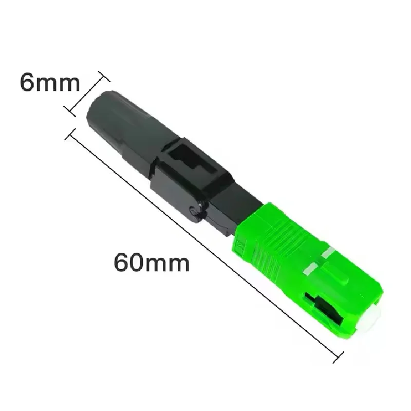 SC APC FTTH Fiber Optical Connector Pre-embedded Fiber Optic Cold Splice Quick Connectors