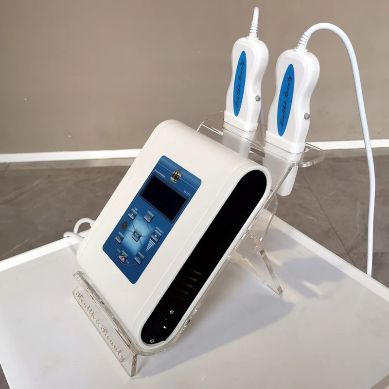 Przenośne urządzenie ultradźwiękowe do głębokiego oczyszczania skóry z dwoma uchwytami, do usuwania zaskórników, skrobak do porów twarzy i nosa, do peelingu.