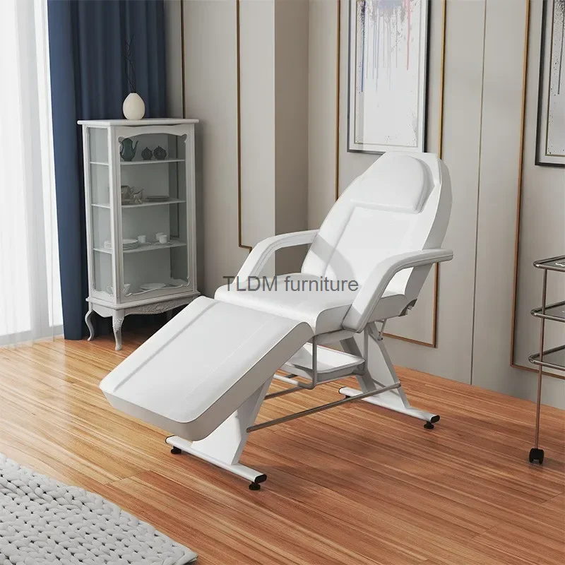 

Multifunction Massage Table Lounge Pedicure Spa Comfort Foldable Bed Headboards Camastro Plegable Salon Furniture MQ50MB