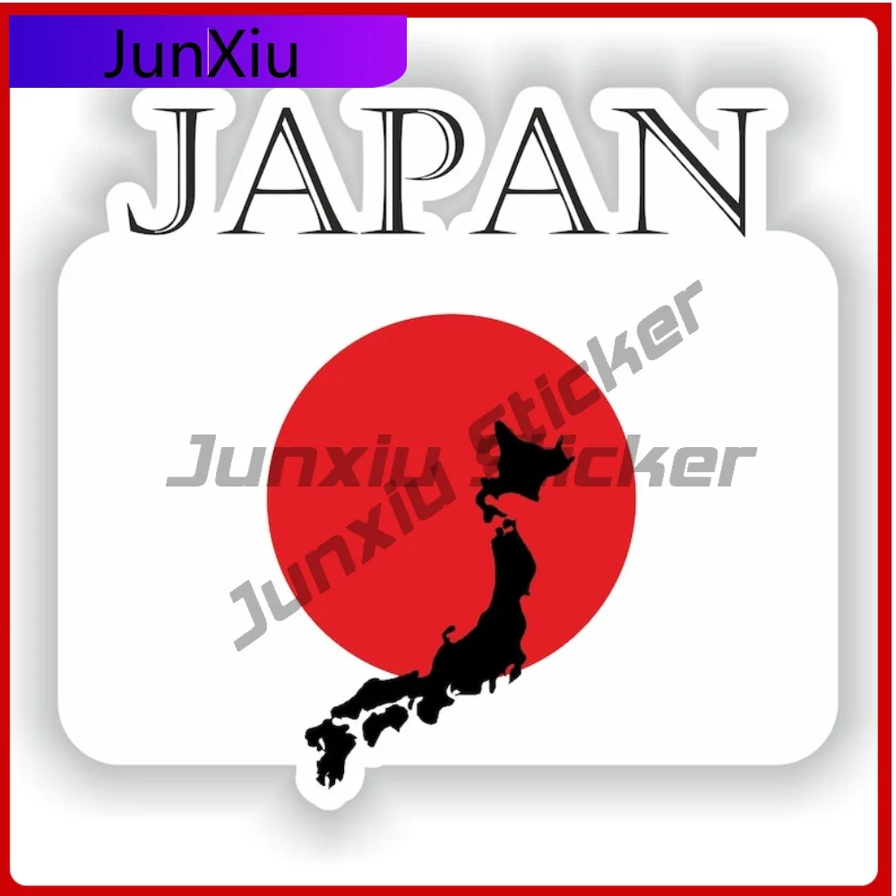 

Japan Art Cute Motorcycle UV Resistant Sticker Vinyl Outline Cool Bumper Durable Resistant Funny UV Shape Trendy Laptop Decal