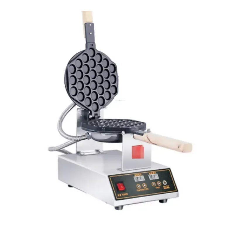 Mini Round Electric Waffle Maker Premium Breakfast Toaster Machine Compact Household Appliance for Quick Snack Preparation