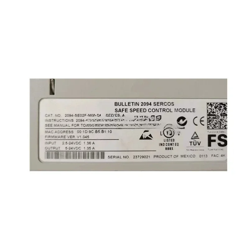 

IN STOCK SERVO DRIVER 2094-SE02F-M00-S1 SPOT hot price