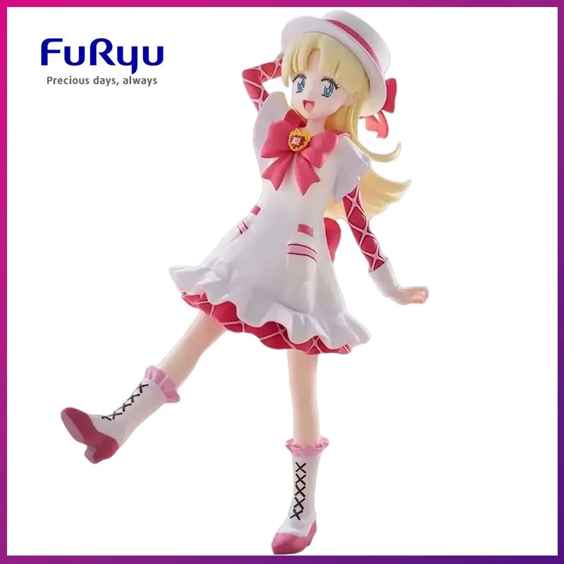 FURYU In Stock Anime Ashita No Nadja Trio‑Try‑iT Nadja Applefield 19cm 100% Original Collections Model Toy Figures Xmas Gift