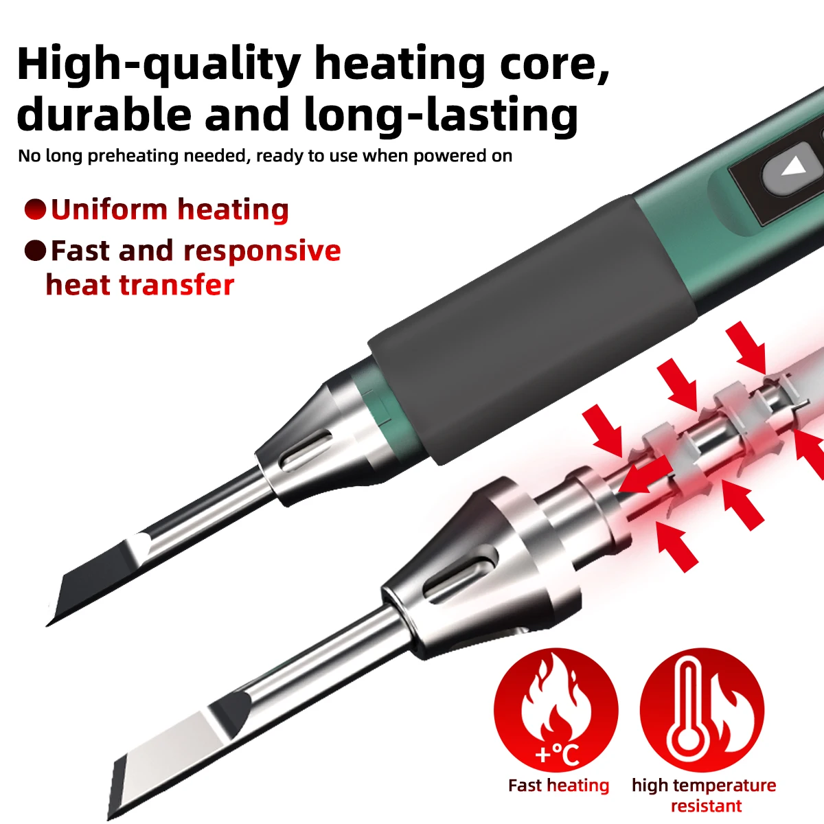 ZOYI T12 100W Smart Soldering Iron Constant Temp Portable High Power Welding Tool Support Multi-Protocol Fast Charge