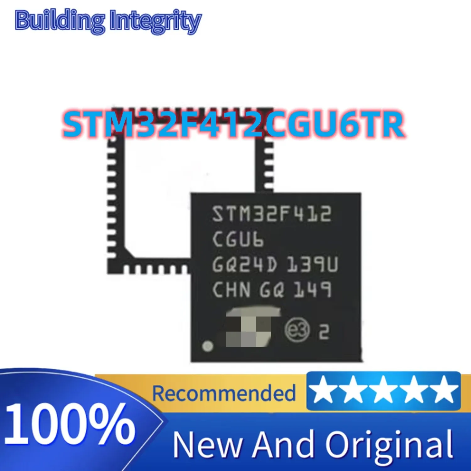 STM32F412CGU6 STM32F412CGU6TR QFPN-48 Microcontroller Chip