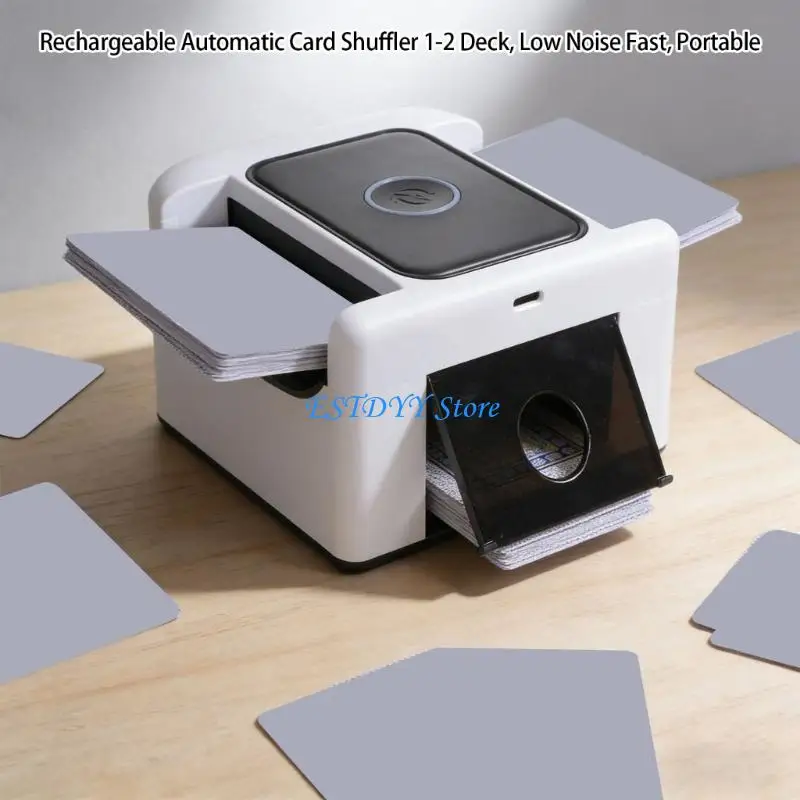 

G6DE Portable Low Noise Automatic Shufflers Electric Card Shuffling Machine