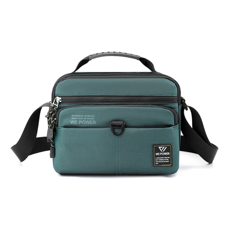 Tieners Casual Crossbody Tas Mannelijke Schoudertas met grote capaciteit Heren Messenger Bag E74B