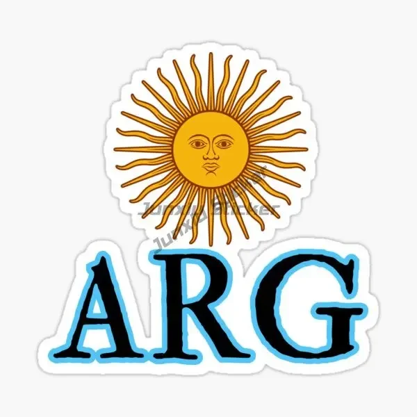 Argentina Flag Map Sun Emblem Creative Stickers for Car Motorcycle Helmet Bumper Wall Window Table Decoration Accessories - view 4
