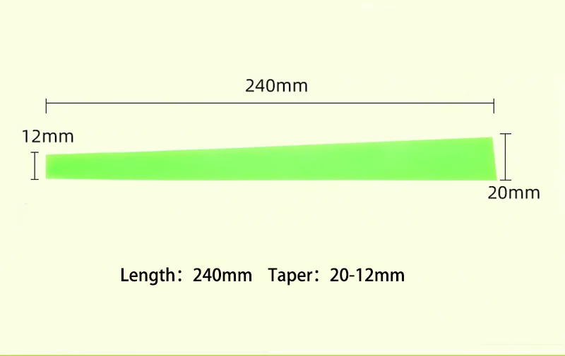 10pcs Powerful  Slingshot Flat Bands Replacement Rubber Bands 0.45-1.5mm Thickness Hunting Catapult Elastic Bungee 17-25cm
