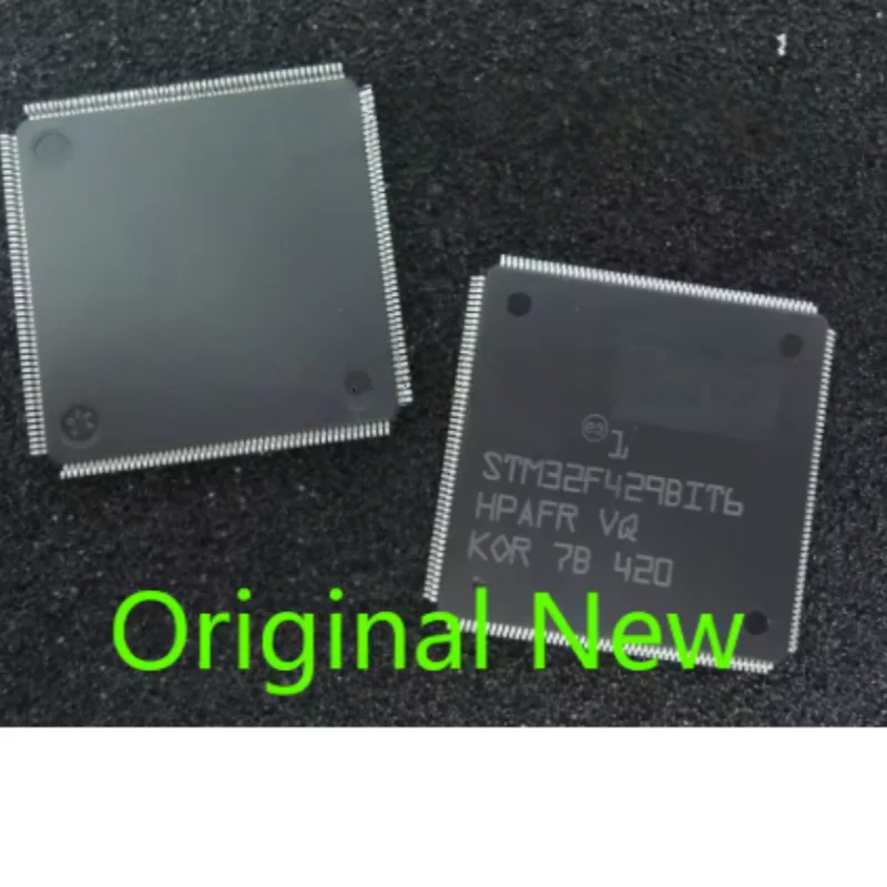 5PCS New Original STM32F429BIT6 LQFP-208 STM32F4 ARM Cortex-M4 Microcontroller MCU Chip 32-bit Embedded Processor