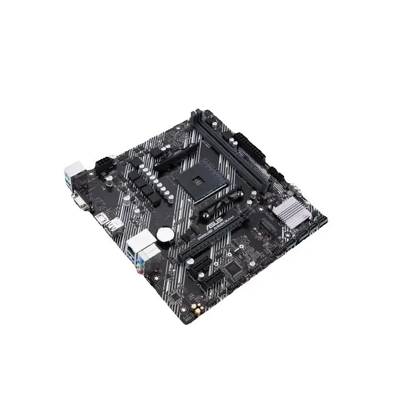 لوحة أم ASUS PRIME A520M K Micro ATX AMD A520 جديدة DDR4 M.2 USB3.2 Gen2 تدعم مقبس وحدة المعالجة المركزية لسطح المكتب Ryzen R9 AM4