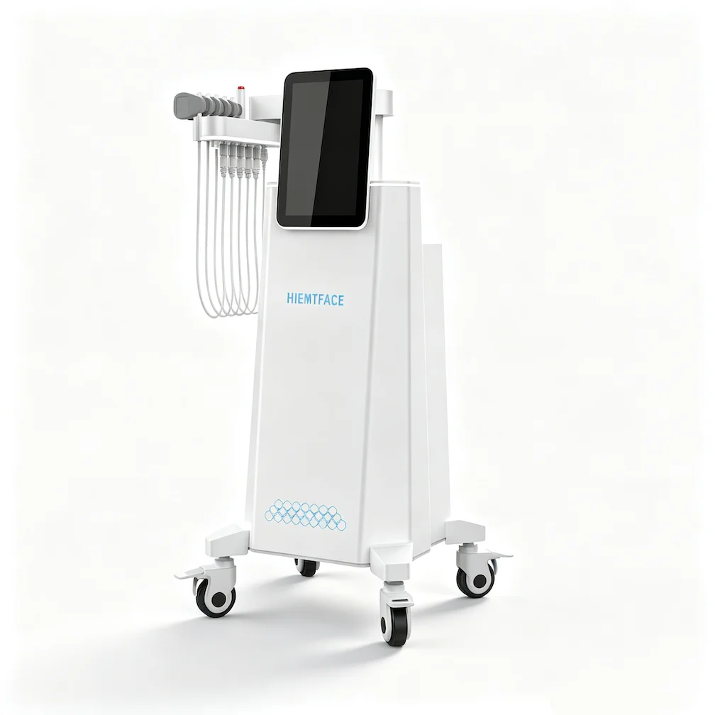 MF6 New Upgrade HIEMTFACE Wrinkle Removal Vertical Facial Machine EMS Skin Firming Remove Double Chin Face Body Beauty Equipment