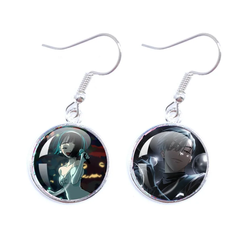 New Style ALIEN STAGE Mizi Sua Till Ivan Hyuna Luka 16mm Earring Cartoon Pendant Accessories Couples Fans Gift ﻿