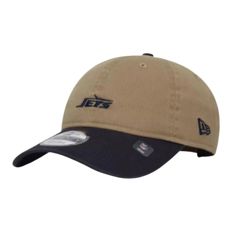 New Era Cotton Baseball Caps Unisex Black/Khaki/New York Jets 14952197