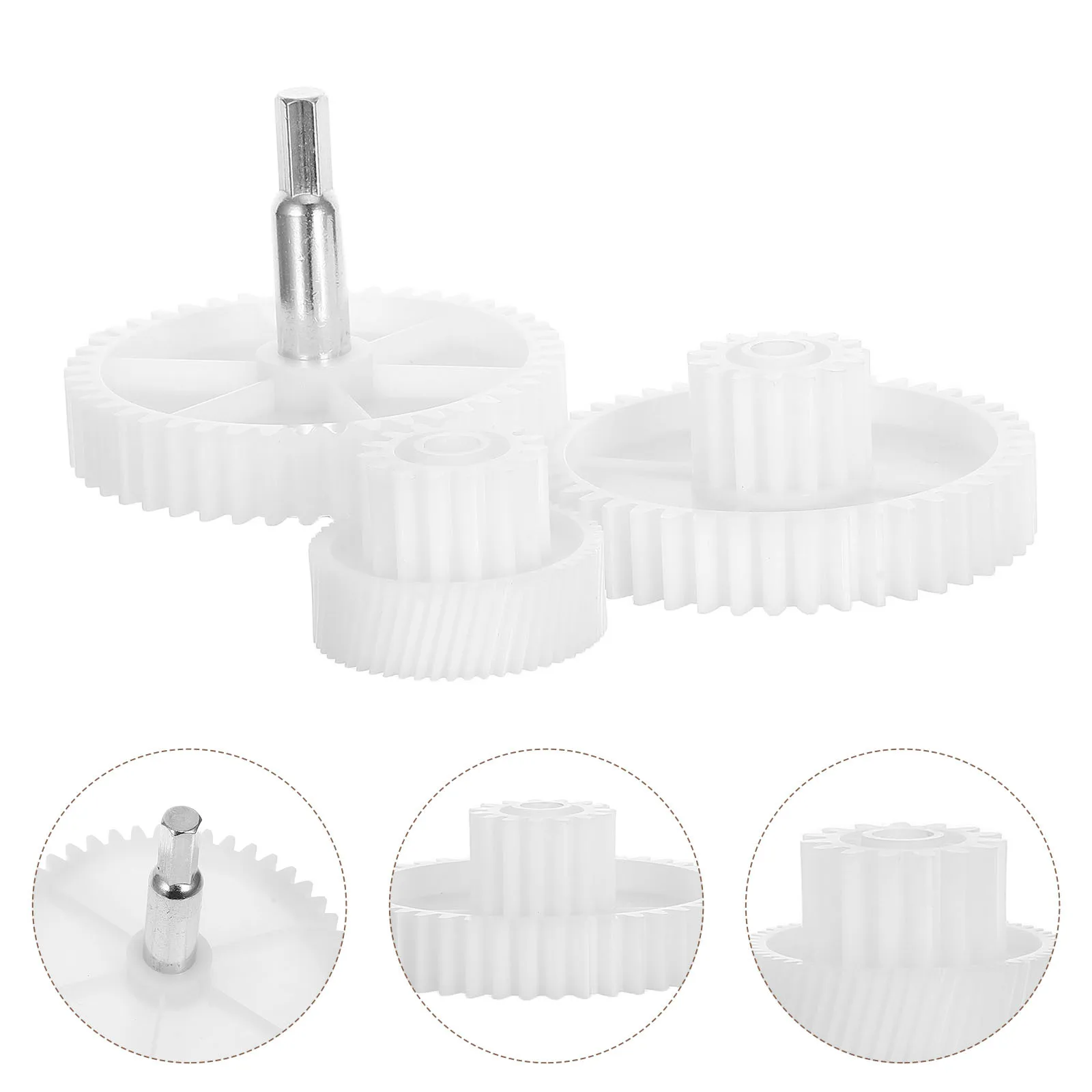 

3Pcs Meat Grinder Gear Accessories Replacement Parts Household Electric Mincer Smooth Grinding Spare Supplies Meat Grinder Parts