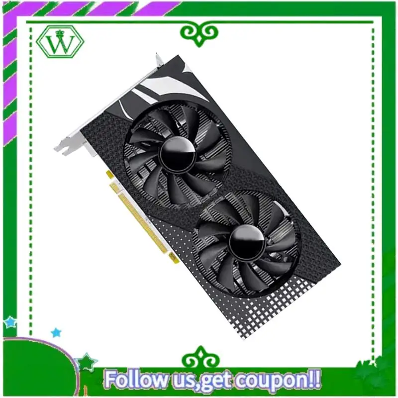 Reliable-Radeon RX580 8G Graphics Card GDDR5 Video Memory AMD Cideo Card 256Bit DVI Interface For Desktop Gaming Computers A