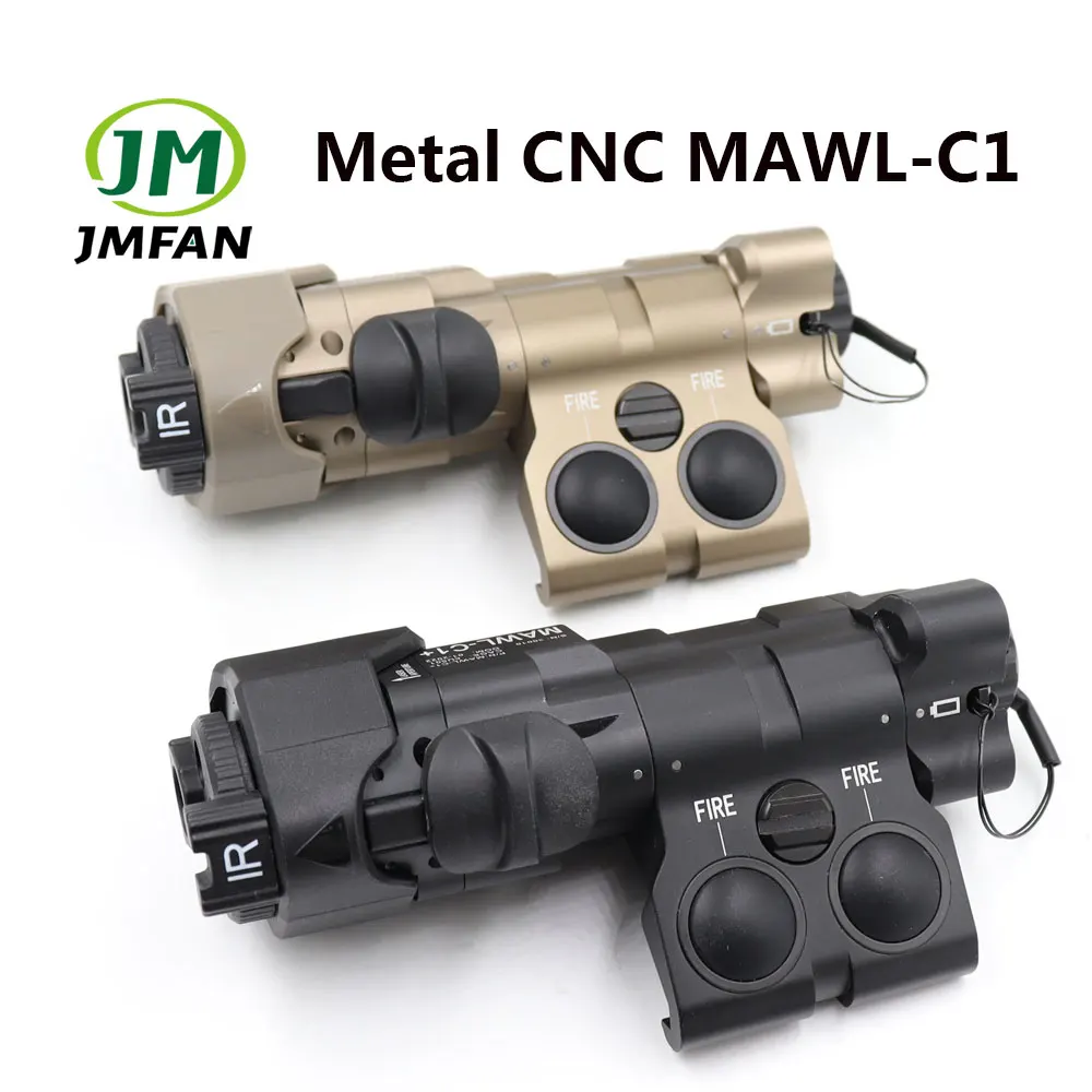 Sotac Upgraded MAWL-C1  Laser Aiming Device Clone With Contains RED VIS, IR And White Light Replica For Milsim Airsoft Metal