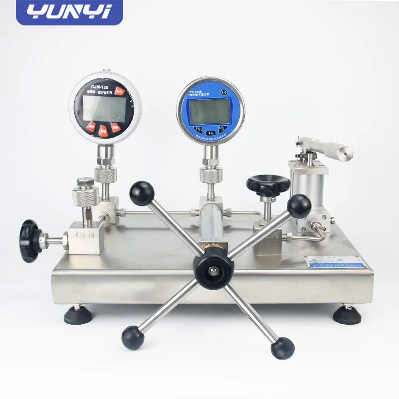 

Digital Dead Weight Pressure Tester 100mm Barometric Pressure Calibration Rig Instruments for Pressure Gauge Calibration