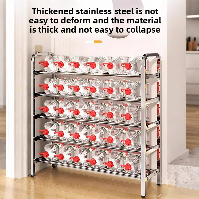 6 Tier Expandable Shoe Rack– Adjustable Heavy Duty Organizer Shelf Steel Small Space Shoe Rack