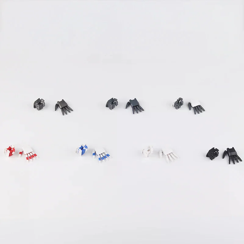 

1 пара фигурок здания коготь DIY аксессуары подвижный ручной набор 3,0 MG 1/100 1/144 Astray красная рамка модель Sazabi Ver.ka