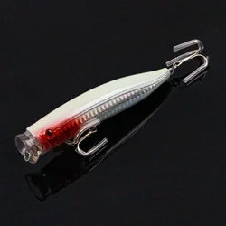 Topwater Popper Pencil Surface Walker 120mm 30g Long Casting Artificial Seabass Saltwater Large Hard Baits Artificial Wobblers