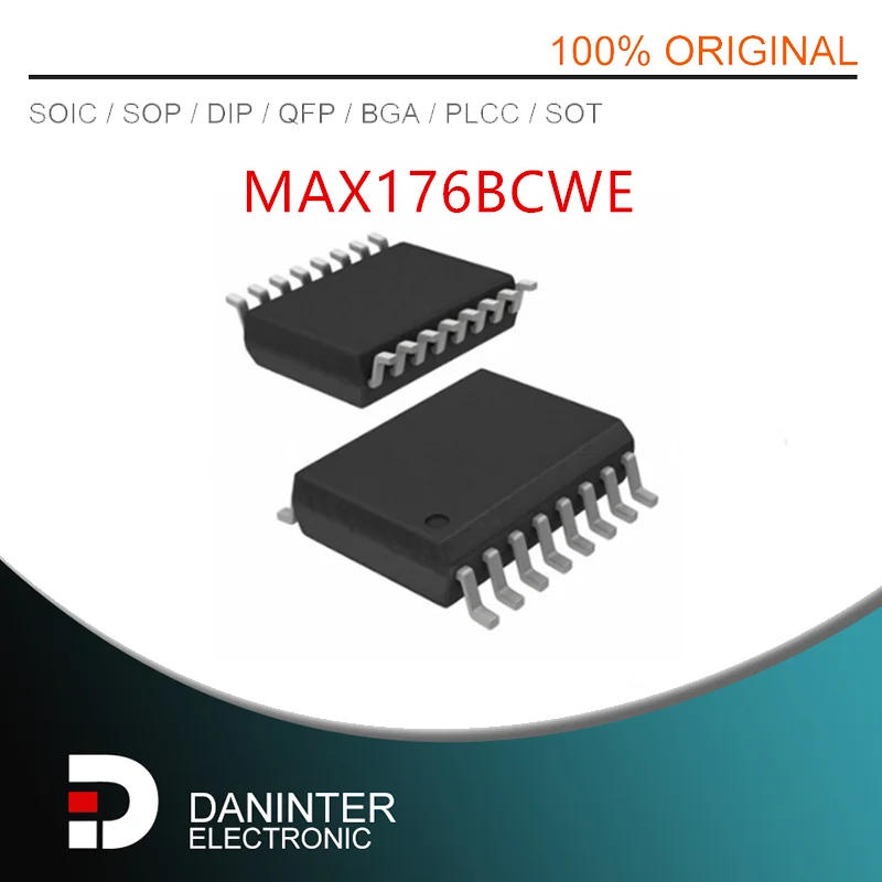 MAX176 MAX176BCWE SOP16 2PCS/LOT